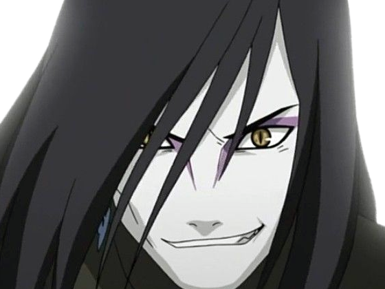 orochimaru ninja shinobi nukenin sannin scientifique antagoniste naruto manga anime cheveux-noirs yeux-jaunes