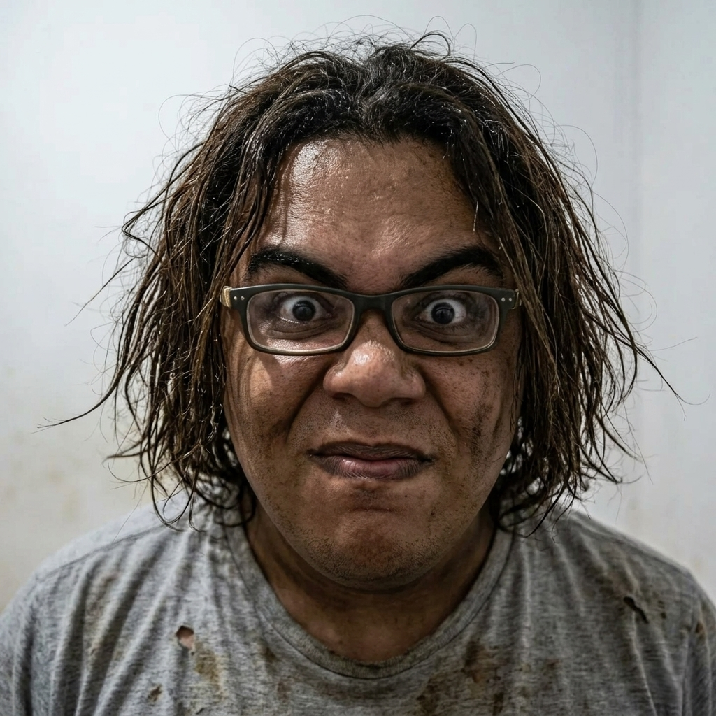 giuseppe gepetto umd monstre stopcensure bete fou pousse danse cheveux longs gras sale