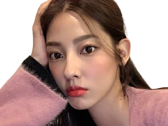 jeon jisu coreenne charme asiatique modele pensive ennui