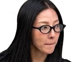 jeon jisu coreenne charme asiatique modele mignonne cute lunettes grimace