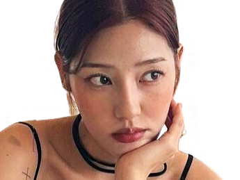 jeon jisu coreenne charme asiatique modele pensive ennui