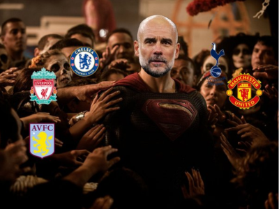 batman v superman vs pep guardiola remontada arsenal premier league pl