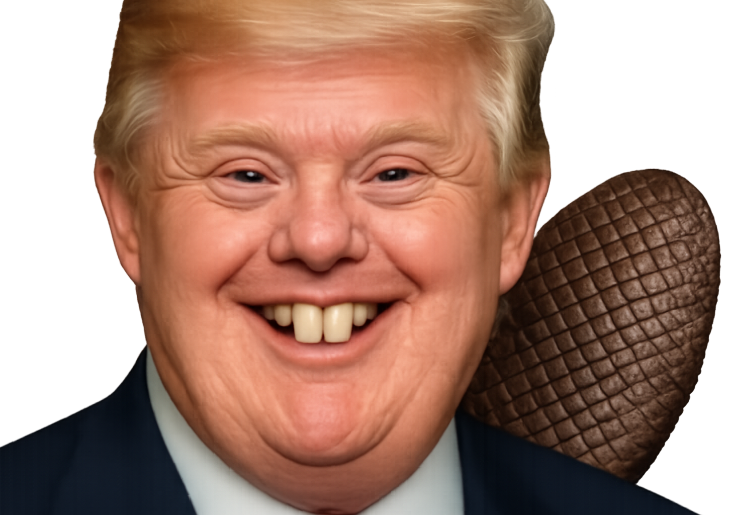 trump trisomique castor