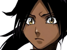 yoruichi-shihouin-bleach-peau-mate-cheveux-pourpre-violet-yeux-ambre-jaune-fic-bloop