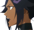 yoruichi-shihouin-bleach-peau-mate-cheveux-pourpre-violet-yeux-ambre-jaune-fic-bloop