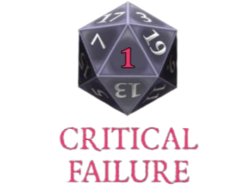 critical d20 des dnd donjons dragons donjonsetdragons bg3 baldur baldurs gate fail