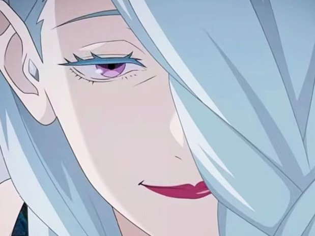 mei mei-mei jujutsu-kaisen jjk cheveux blanc yeux violet tresse ade adelaide vizard fic bloop