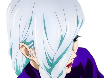 mei mei-mei jujutsu-kaisen jjk cheveux blanc yeux violet tresse ade adelaide vizard fic bloop