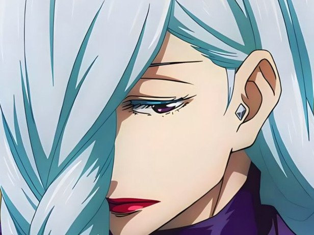 mei mei-mei jujutsu-kaisen jjk cheveux blanc yeux violet tresse ade adelaide vizard fic bloop