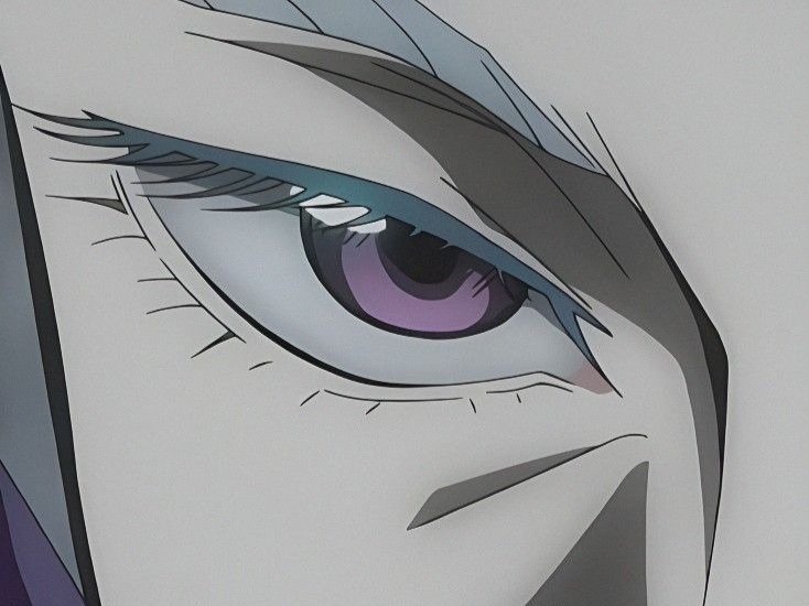 mei mei-mei jujutsu-kaisen jjk cheveux blanc yeux violet tresse ade adelaide vizard fic bloop