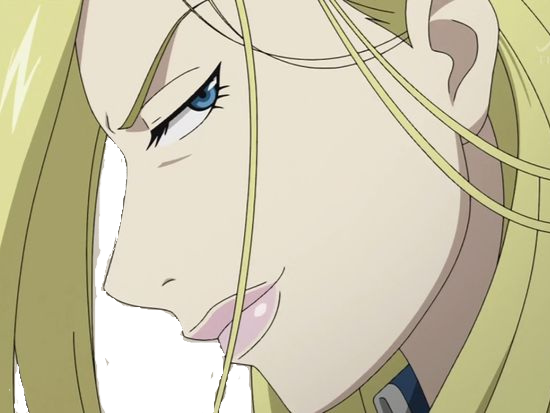 olivia armstrong fullmetal alchemist fma blonde yeux bleu meche arrancar fic bloop