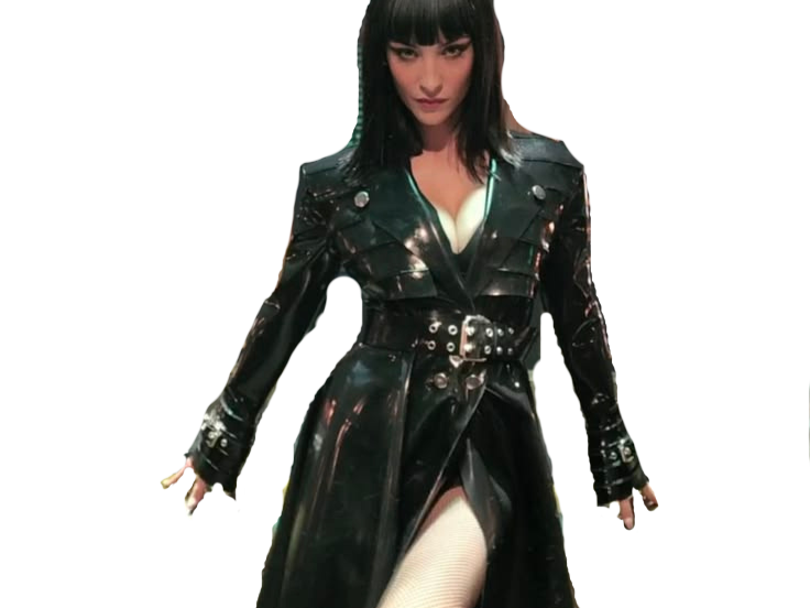 lera abova one piece live action nico robin cheveux noir cuir fic bloop