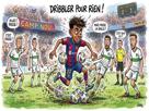 lamine-yamal-caricature-dribble-drible-dribles-dribbles-pour-rien-dribbler-surcote-grigri-dessin