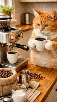 gato-katz-mao-miaou-meow-tartine-brioche-bread-mie-croissant-beurre-matin-latte-capu-expre