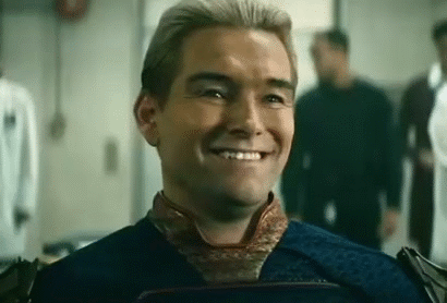 homelander home starr antony boyz mock joke drum tish badum lel way hilare chok nuts