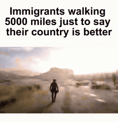 immigre route traverse red dead gif