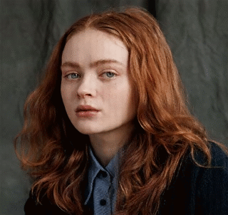 sadie sink redhead rdh teens zoomix stranger things nflx zig str chri ejac spit cum