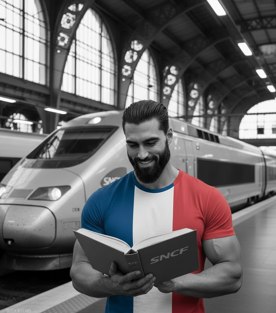 gigachad giga sharty soyjak party sncf train gare france tgv