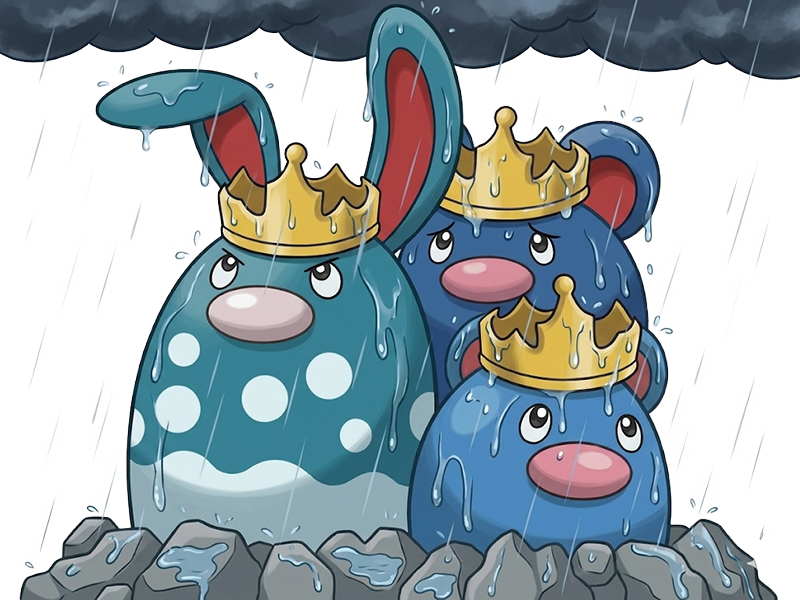 triazumapiqueur triopikeur azumarill fusion pokemon pkm kalos-du-sud kalos sud popol sire roide comte kyrseia vlt