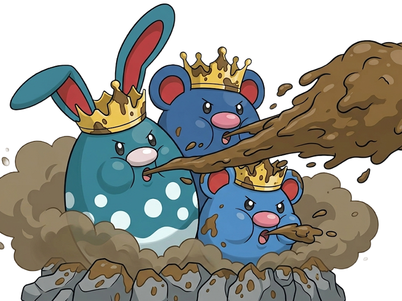 triazumapiqueur triopikeur azumarill fusion pokemon pkm kalos-du-sud kalos sud popol sire roide comte kyrseia vlt