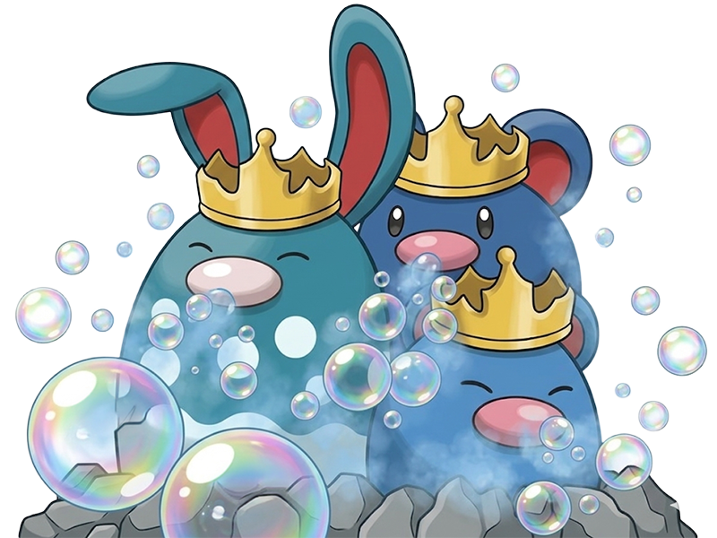 triazumapiqueur triopikeur azumarill fusion pokemon pkm kalos-du-sud kalos sud popol sire roide comte kyrseia vlt