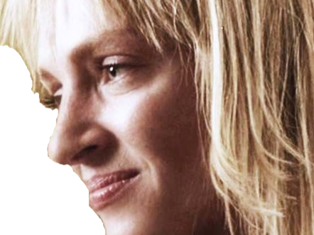 uma thurman kill bill beatrix kiddo rose dassonville blonde yeux bleu fic bloop