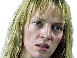 uma thurman kill bill beatrix kiddo rose dassonville blonde yeux bleu fic bloop