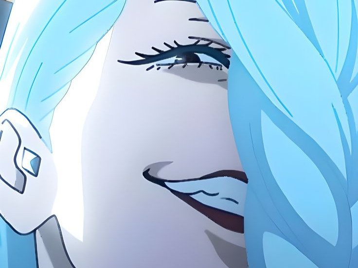 mei mei-mei jjk cheveux blanc yeux violet tresse ade adelaide vizard fic bloop