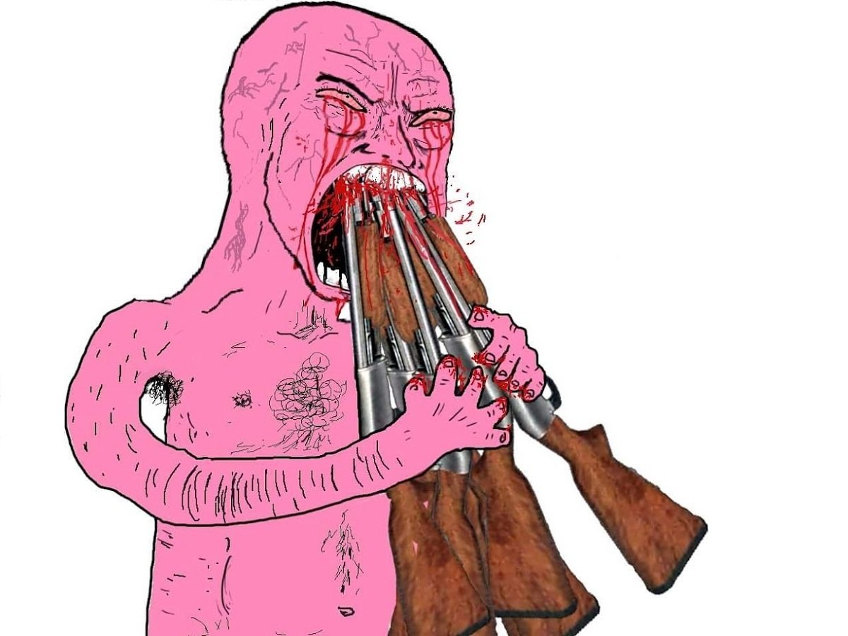 suicide fusil a pompe woojak loser aya ahi mort sang gore