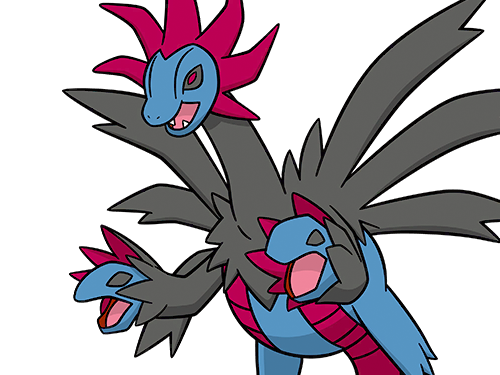 trioxhydre hydreigon sazandora pokemo pkm anime jeu type tenebres dragon 5g unys brutal