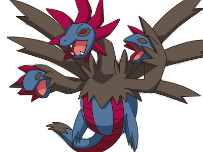 trioxhydre hydreigon sazandora pokemo pkm anime jeu type tenebres dragon 5g unys brutal