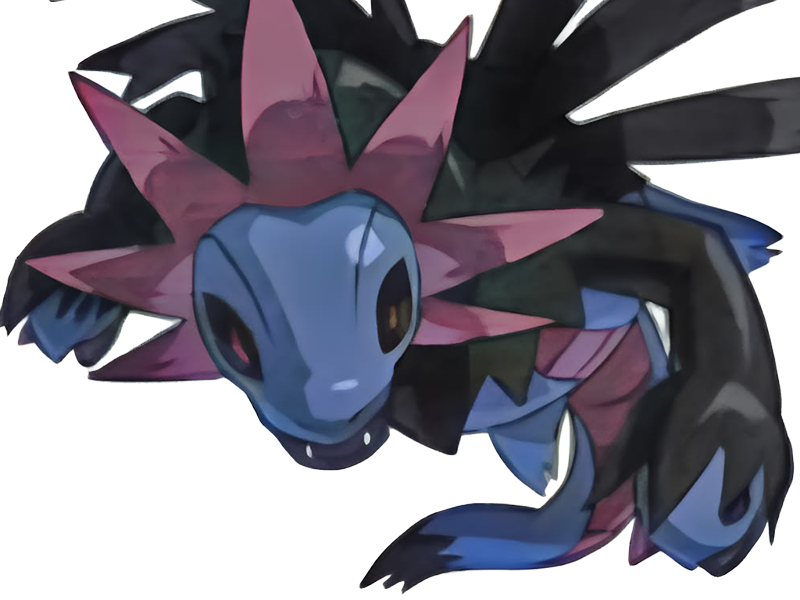 trioxhydre hydreigon sazandora pokemo pkm anime jeu type tenebres dragon 5g unys brutal