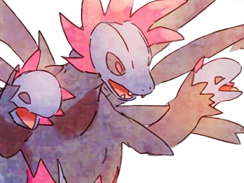 trioxhydre hydreigon sazandora pokemo pkm anime jeu type tenebres dragon 5g unys brutal