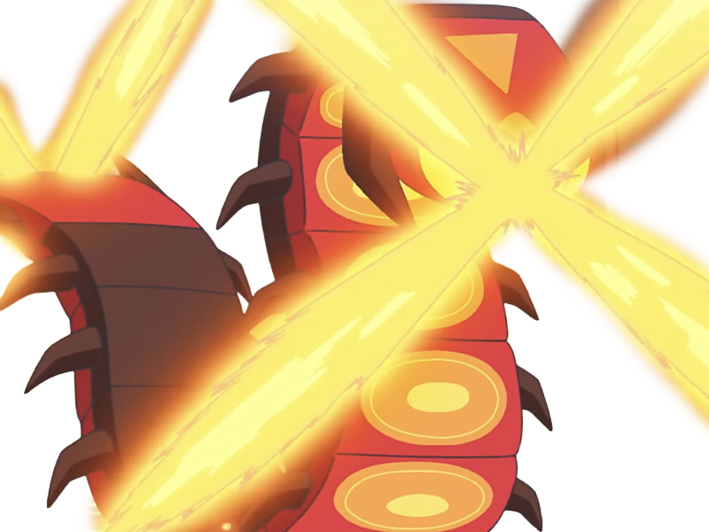 scolocendre centiskorch maruyakude pokemon pkm anime jeu type feu insecte 8g galar calorifere