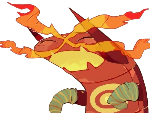 scolocendre centiskorch maruyakude pokemon pkm anime jeu type feu insecte 8g galar calorifere