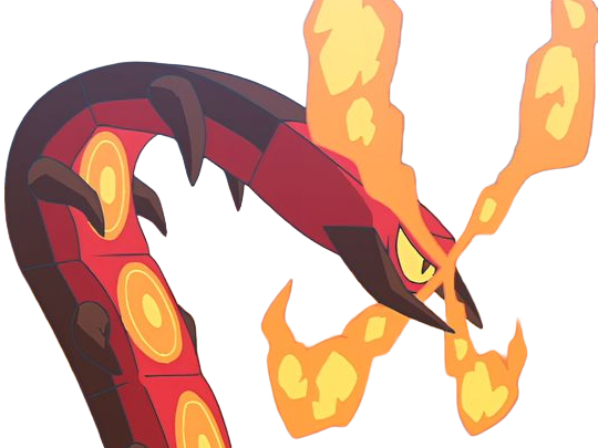 scolocendre centiskorch maruyakude pokemon pkm anime jeu type feu insecte 8g galar calorifere