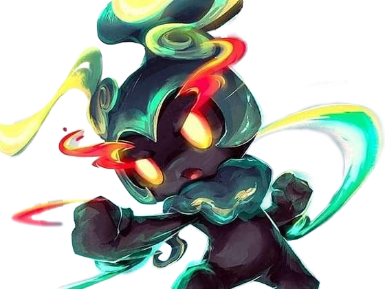 marshadow pokemon pkm anime jeu fabuleux type combat spectre 7g alola ombrefuge