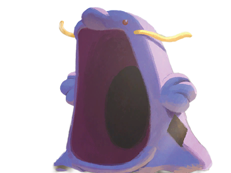 avaltout swalot marunoom pokemon pkm anime jeu type poison 3g hoenn sac