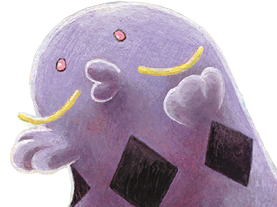 avaltout swalot marunoom pokemon pkm anime jeu type poison 3g hoenn sac