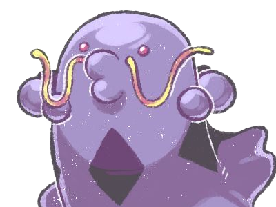 avaltout swalot marunoom pokemon pkm anime jeu type poison 3g hoenn sac