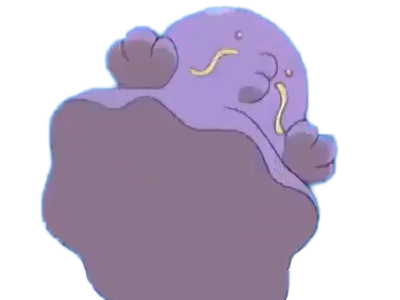 avaltout swalot marunoom pokemon pkm anime jeu type poison 3g hoenn sac