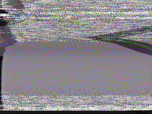 cursed based static gif vhs