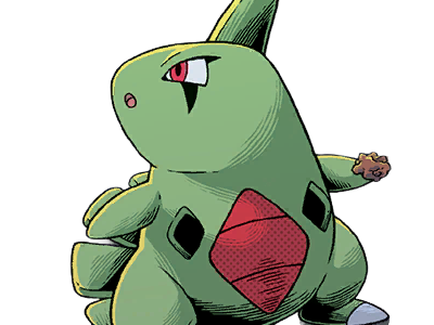 embrylex larvitar yogiras pokemon pkm anime jeu type roche sol 2g johto peaupierre