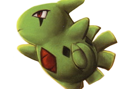 embrylex larvitar yogiras pokemon pkm anime jeu type roche sol 2g johto peaupierre