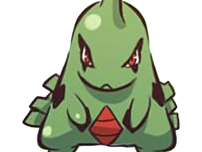 embrylex larvitar yogiras pokemon pkm anime jeu type roche sol 2g johto peaupierre