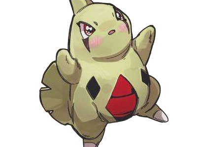 embrylex larvitar yogiras pokemon pkm anime jeu type roche sol 2g johto peaupierre