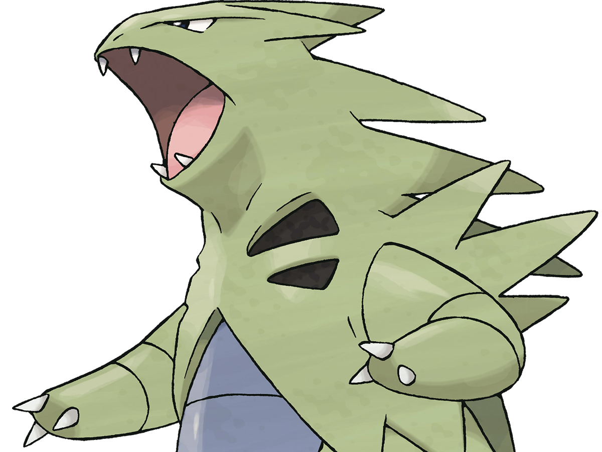 tyranocif tyranitar bangiras pokemon pkm anime jeu type roche tenebres 2g johto armure