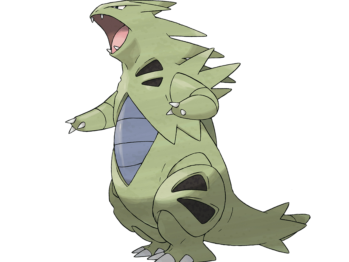 tyranocif tyranitar bangiras pokemon pkm anime jeu type roche tenebres 2g johto armure