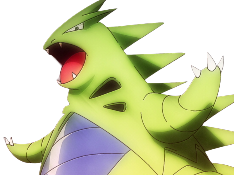 tyranocif tyranitar bangiras pokemon pkm anime jeu type roche tenebres 2g johto armure