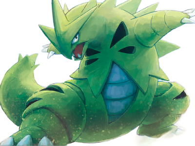tyranocif tyranitar bangiras pokemon pkm anime jeu type roche tenebres 2g johto armure